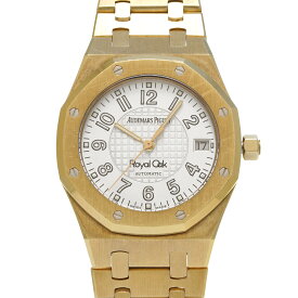 オーデマ ピゲ AUDEMARS PIGUET ロイヤルオーク 15127BA.OO.0789BA.01 ホワイト メンズ 腕時計 オーデマ ピゲ 時計 高級腕時計 ブランド 【ローン48回払い無金利】【中古】