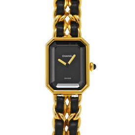 シャネル CHANEL プルミエール M H0001 ブラック レディース 腕時計 シャネル 時計 高級腕時計 ブランド 【ローン48回払い無金利】【中古】