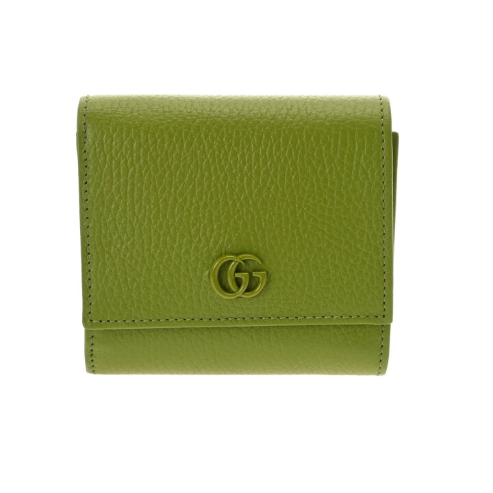 楽天市場】グッチ GUCCI ウォレット ダブルG グリーン 598587 レザー  