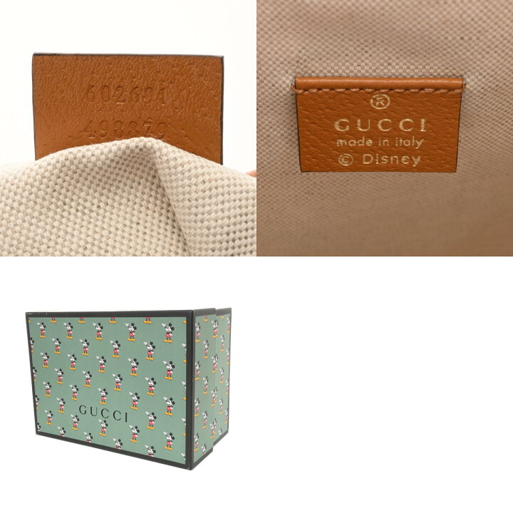 楽天市場】グッチ GUCCI ミニGGスプリーム ディズニーコラボ スモール 