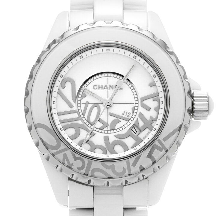 楽天市場】シャネル CHANEL J12 グラフィティ H5239 ホワイト 