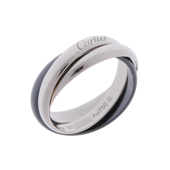 楽天市場】カルティエ CARTIER トリニティリング #61 CRB4095661 K18 