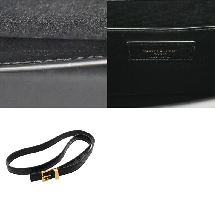 楽天市場】サンローラン SAINT LAURENT マンハッタン ブラック