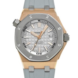 オーデマ ピゲ AUDEMARS PIGUET ロイヤルオーク オフショア ダイバー 15711OI.OO.A006CA.01 グレー メンズ 腕時計 オーデマ ピゲ 時計 高級腕時計 ブランド 【ローン48回払い無金利】【中古】