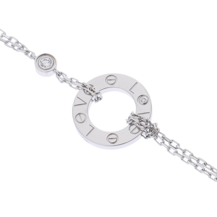 楽天市場】カルティエ CARTIER ラブサークル ブレスレット 2PD K18 