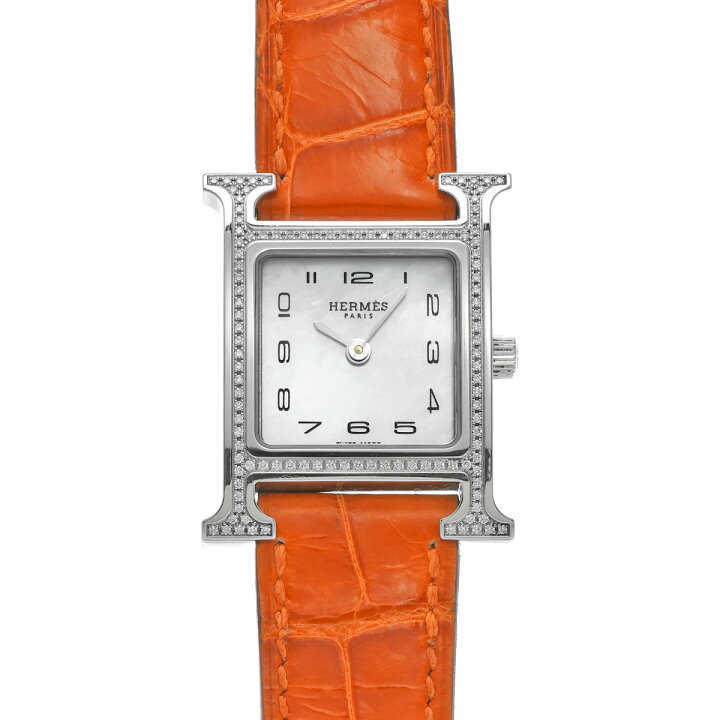 楽天市場】エルメス HERMES Hウォッチ HH1.235 ホワイトシェル 