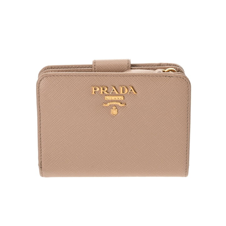 楽天市場】プラダ PRADA 財布 ベージュ 1ML018 サフィアーノレザー  