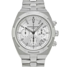 【〜12/11 最大3万円クーポン】ヴァシュロン コンスタンタン VACHERON CONSTANTIN オーバーシーズ クロノグラフ 5500V/110A-B075 シルバー メンズ 腕時計 ヴァシュロン コンスタンタン 時計 高級腕時計 ブランド 【ローン48回払い無金利】【中古】