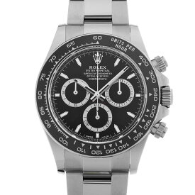 【〜8/11 最大3万円クーポン】ロレックス ROLEX コスモグラフ デイトナ 126500LN ブラック メンズ 腕時計 ロレックス 時計 高級腕時計 ブランド 【ローン36回払い無金利】【中古】