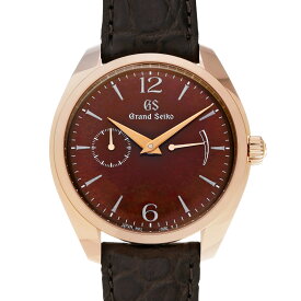 【〜1/16 最大3万円クーポン】グランドセイコー Grand Seiko エレガンスコレクション 透漆 限定モデル SBGK002 ブラウン メンズ 腕時計 グランドセイコー 時計 高級腕時計 ブランド 【ローン48回払い無金利】【中古】