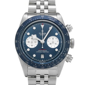 【〜12/11 最大3万円クーポン】チューダー / チュードル TUDOR ブラックベイ クロノ チューダー ブティック限定モデル 79360B-0002 ブルー/シルバー メンズ 腕時計 チューダー / チュードル 時計 高級腕時計 ブランド 【ローン48回払い無金利】【中古】
