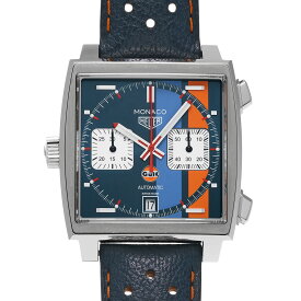 タグ ホイヤー TAG HEUER モナコ キャリバー11 クロノグラフ ガルフ CAW211R.FC6401 ブルー/シルバー メンズ 腕時計 タグ ホイヤー 時計 高級腕時計 ブランド 【ローン36回払い無金利】【中古】