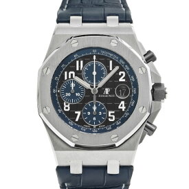 オーデマ ピゲ AUDEMARS PIGUET ロイヤルオーク オフショア クロノグラフ 26470ST.OO.A028CR.01 ブラック/ブルー メンズ 腕時計 オーデマ ピゲ 時計 高級腕時計 ブランド 【ローン48回払い無金利】【中古】