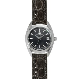グランドセイコー Grand Seiko ヘリテージコレクション クォーツ STGF289 ブラックシェル/ダイヤモンド レディース 腕時計 グランドセイコー 時計 高級腕時計 ブランド 【ローン36回払い無金利】【中古】