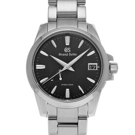 グランドセイコー Grand Seiko スプリングドライブ SBGA227 ブラック メンズ 腕時計 グランドセイコー 時計 高級腕時計 ブランド 【ローン36回払い無金利】【中古】