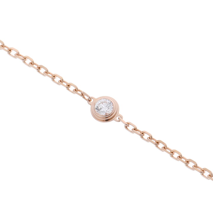 楽天市場】カルティエ CARTIER ダムール ブレスレット SM B6040300 K18 