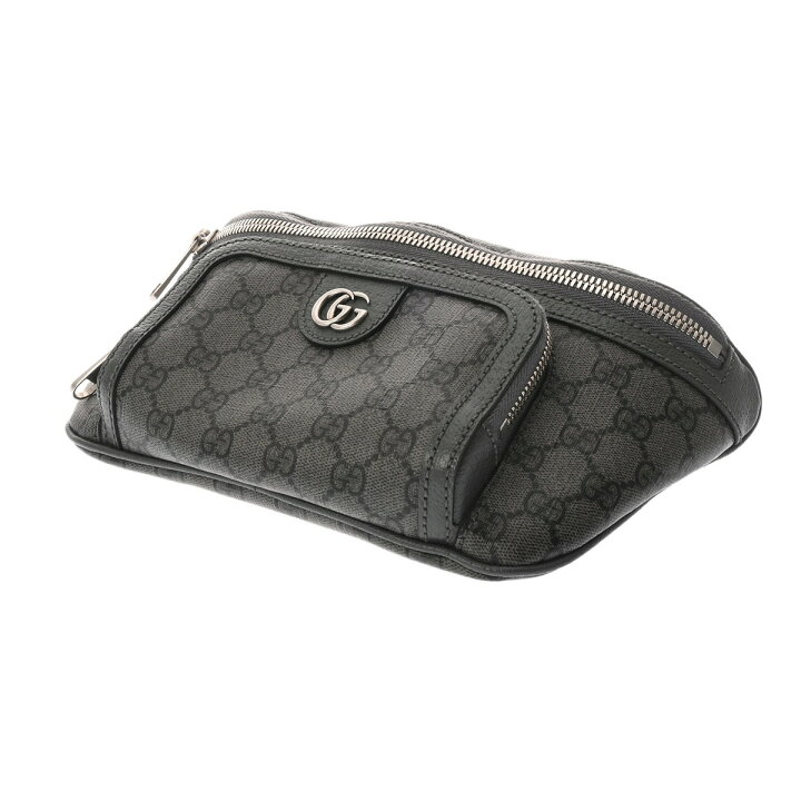 楽天市場】グッチ GUCCI オフィディア ミディアム ベルトバッグ グレー 