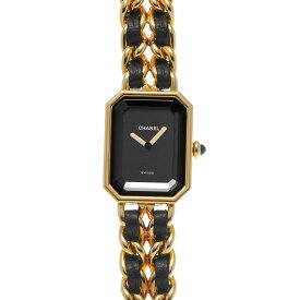シャネル CHANEL プルミエール M H0001 ブラック レディース 腕時計 シャネル 時計 高級腕時計 ブランド 【ローン48回払い無金利】【中古】