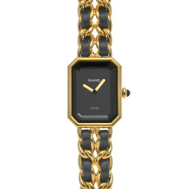 シャネル CHANEL プルミエール S H0001 ブラック レディース 腕時計 シャネル 時計 高級腕時計 ブランド 【ローン48回払い無金利】【中古】