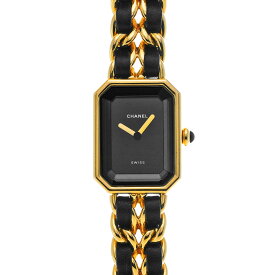 シャネル CHANEL プルミエール L H0001 ブラック レディース 腕時計 シャネル 時計 高級腕時計 ブランド 【ローン48回払い無金利】【中古】
