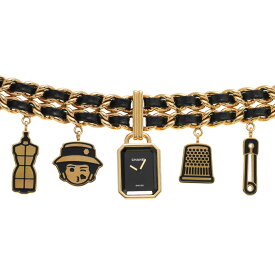 シャネル CHANEL プルミエール チャーム クチュール S H9859 ブラック レディース 腕時計 シャネル 時計 高級腕時計 ブランド 【ローン48回払い無金利】【中古】
