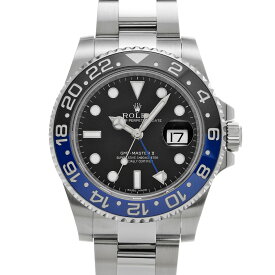 ロレックス ROLEX GMTマスターII 116710BLNR ランダムシリアル ブラック メンズ 腕時計 ロレックス 時計 高級腕時計 ブランド 【ローン48回払い無金利】【中古】