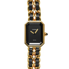 シャネル CHANEL プルミエール M H0001 ブラック レディース 腕時計 シャネル 時計 高級腕時計 ブランド 【ローン48回払い無金利】【中古】