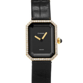 シャネル CHANEL プルミエール H0094 ブラック レディース 腕時計 シャネル 時計 高級腕時計 ブランド 【ローン48回払い無金利】【中古】
