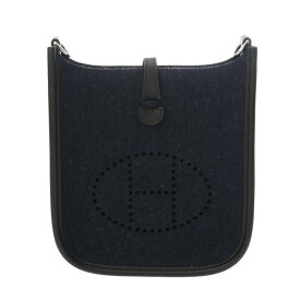 【〜7/26 最大5万円クーポン】エルメス HERMES エヴリン TPM アマゾン ブルーニュイ/ブラック フェルト/ヴォースイフト レディース ショルダーバッグ エルメス ショルダーバッグ バック ブランド 【ローン48回払い無金利】【中古】