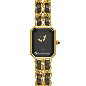 シャネル CHANEL プルミエール S H0001 ブラック レディース 腕時計 シャネル 時計 高級腕時計 ブランド 【ローン48回払い無金利】【中古】