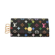 ルイ ヴィトン LOUIS VUITTON モノグラムマルチカラー ミュルティクレ 4 ヴィオレ M60284 モノグラムキャ…