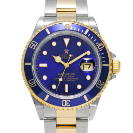 ロレックス ROLEX サブマリーナ デイト 16613 T番(1997年頃製造) ブルー メンズ 腕時計 ロレックス 時計 高級腕時計 ブランド 【ローン48回払い無金利】【中古】