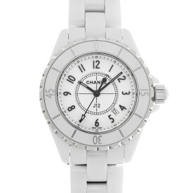 【〜11/11 最大3万円クーポン】シャネル CHANEL J12 33MM H0968 ホワイトラッカー レディース 腕時計 シャネル 時計 高級腕時計 ブランド 【ローン48回払い無金利】【中古】