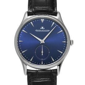 ジャガー ルクルト Jaeger-LeCoultre マスター グランド ウルトラスリム スモールセコンド Q1358480 ブルー メンズ 腕時計 ジャガー ルクルト 時計 高級腕時計 ブランド 【ローン48回払い無金利】【中古】