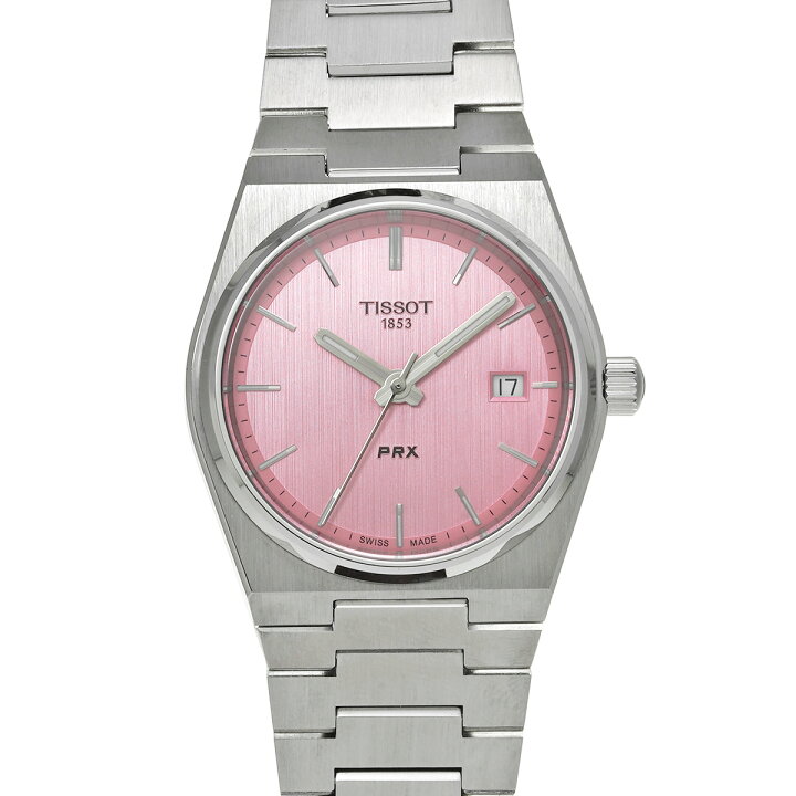楽天市場】ティソ TISSOT PRX 35mm T137.210.11.331.00 ピンク メンズ  