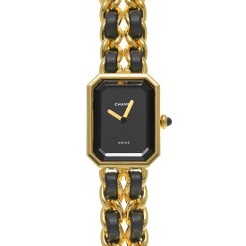 シャネル CHANEL プルミエール S H0001 ブラック レディース 腕時計 シャネル 時計 高級腕時計 ブランド 【ローン48回払い無金利】【中古】