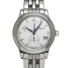 ジャガー ルクルト Jaeger-LeCoultre マスター ホームタイム Q1628120 シルバー メンズ 腕時計 ジャガー ルクルト 時計 高級腕時計 ブランド 【ローン48回払い無金利】【中古】