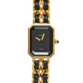 シャネル CHANEL プルミエール S H0001 ブラック レディース 腕時計 シャネル 時計 高級腕時計 ブランド 【ローン48回払い無金利】【中古】