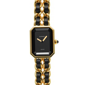 シャネル CHANEL プルミエール S H0001 ブラック レディース 腕時計 シャネル 時計 高級腕時計 ブランド 【ローン48回払い無金利】【中古】