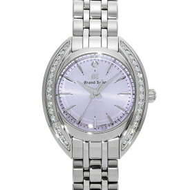 【〜1/16 最大3万円クーポン】グランドセイコー Grand Seiko エレガンス コレクション STGF349 パープル/ダイヤモンド レディース 腕時計 グランドセイコー 時計 高級腕時計 ブランド 【ローン48回払い無金利】【中古】