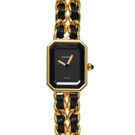 シャネル CHANEL プルミエール S H0001 ブラック レディース 腕時計 シャネル 時計 高級腕時計 ブランド 【ローン48回払い無金利】【中古】