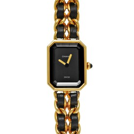 シャネル CHANEL プルミエール S H0001 ブラック レディース 腕時計 シャネル 時計 高級腕時計 ブランド 【ローン48回払い無金利】【中古】