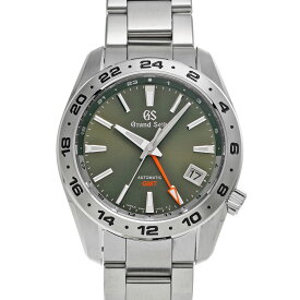 【〜2/10 最大3万円クーポン】グランドセイコー Grand Seiko スポーツコレクション メカニカル GMT SBGM247 グリーン メンズ 腕時計 グランドセイコー 時計 高級腕時計 ブランド 【ローン48回払い無金利】【中古】