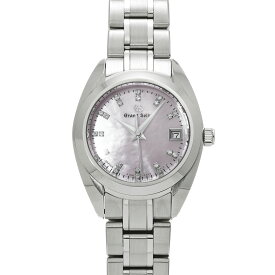 【〜1/16 最大3万円クーポン】グランドセイコー Grand Seiko ヘリテージコレクション クォーツ STGF277 ピンクシェル/ダイヤモンド レディース 腕時計 グランドセイコー 時計 高級腕時計 ブランド 【ローン48回払い無金利】【中古】
