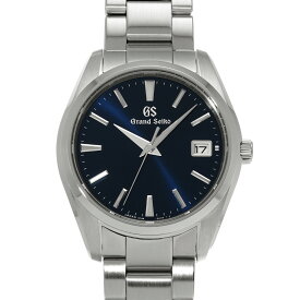 【〜1/16 最大3万円クーポン】グランドセイコー Grand Seiko ヘリテージコレクション 9Fクォーツ SBGP013 ネイビー メンズ 腕時計 グランドセイコー 時計 高級腕時計 ブランド 【ローン48回払い無金利】【中古】