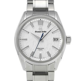 【〜1/16 最大3万円クーポン】グランドセイコー Grand Seiko エボリューション9コレクション スプリングドライブ マスターショップ限定 SLGA009 シルバー メンズ 腕時計 グランドセイコー 時計 高級腕時計 ブランド 【ローン48回払い無金利】【中古】