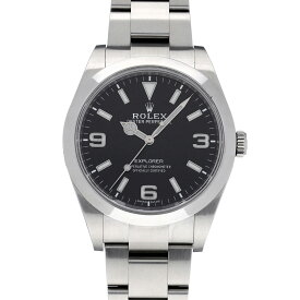【〜6/11 最大5万円クーポン】ロレックス ROLEX エクスプローラー 214270 ランダムシリアル ブラック メンズ 腕時計 ロレックス 時計 高級腕時計 ブランド 【ローン48回払い無金利】【中古】