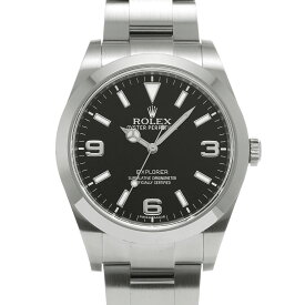 【〜6/11 最大5万円クーポン】ロレックス ROLEX エクスプローラー 214270 ランダムシリアル ブラック メンズ 腕時計 ロレックス 時計 高級腕時計 ブランド 【ローン48回払い無金利】【中古】