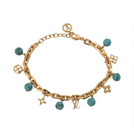 ルイ ヴィトン LOUIS VUITTON ブレスレット マイLV パール ゴールド M1124A メタル/ターコイズ レディース ブレスレット ルイ ヴィトン 【ローン48回払い無金利】【中古】