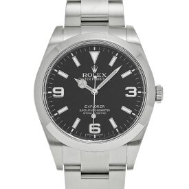 【〜6/11 最大5万円クーポン】ロレックス ROLEX エクスプローラー 214270 ランダムシリアル ブラック メンズ 腕時計 ロレックス 時計 高級腕時計 ブランド 【ローン48回払い無金利】【中古】